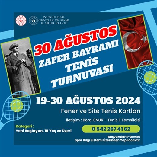 30 AĞUSTOS ZAFER BAYRAMI TENİS TURNUVASI