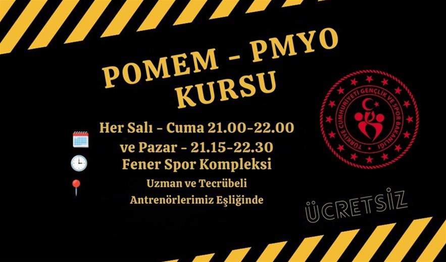 POMEM KURSUMUZ BAŞLADI!!